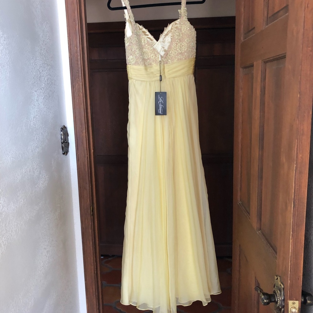 La Femme Lemon Dress